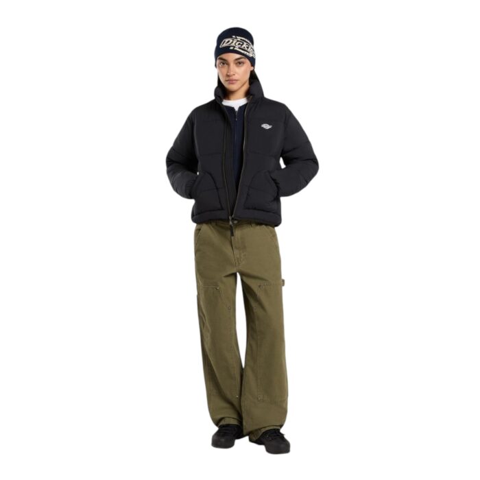 DICKIES SUMMERDALE PUFFER JACKET BLACK - Image 3