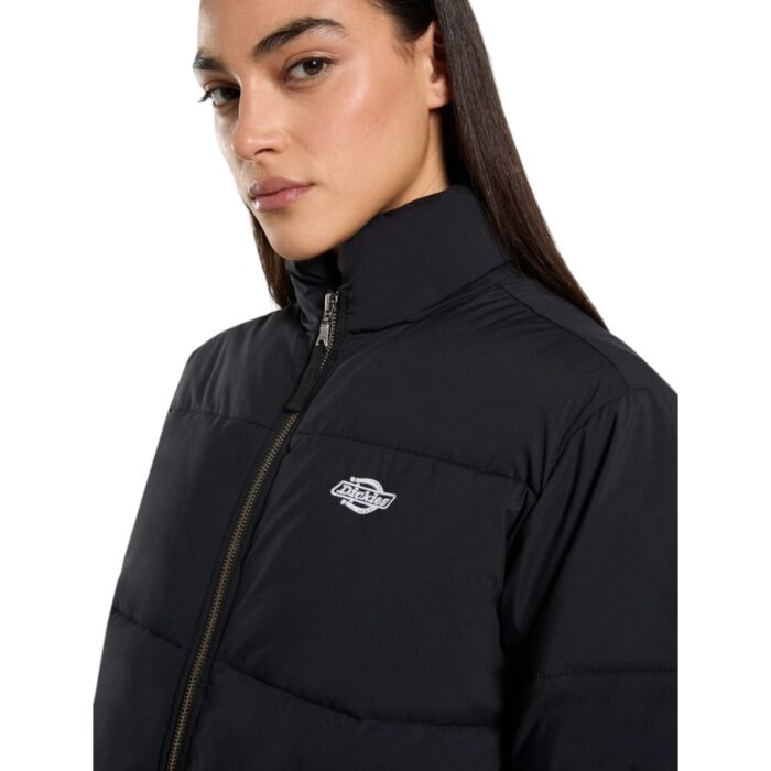 DICKIES SUMMERDALE PUFFER JACKET BLACK - Image 4