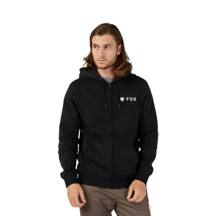 FOX ABSOLUTE ZIP HOODIE BLACK - Image 4