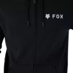 FOX ABSOLUTE ZIP HOODIE BLACK - Image 3