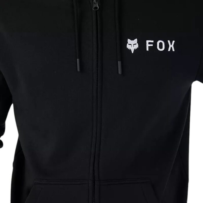 FOX ABSOLUTE ZIP HOODIE BLACK - Image 3