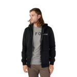 FOX ABSOLUTE ZIP HOODIE BLACK - Image 7