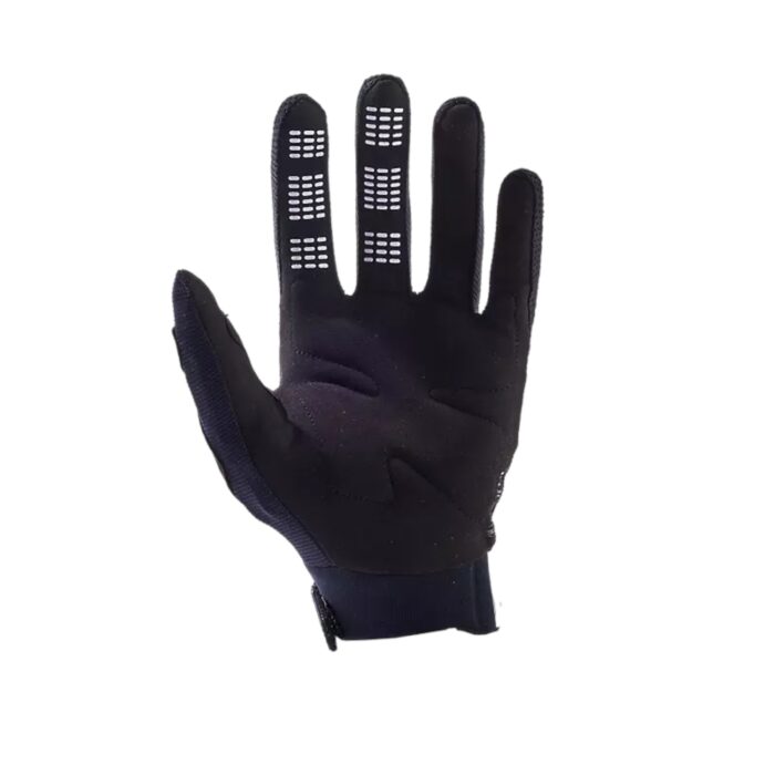 FOX DIRTPAW GLOVES BLACK WHITE - Image 2