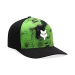 FOX RS FLEXFIT HAT FLUORESCENT GREEN