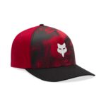 FOX RS FLEXFIT HAT RED