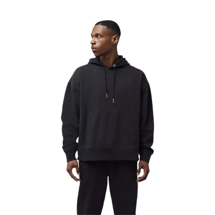 FOX WORDMARK OVERSIZED HOODIE BLACK - Image 3