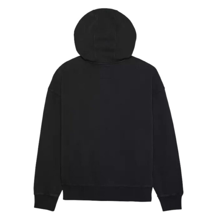 FOX WORDMARK OVERSIZED HOODIE BLACK - Image 2