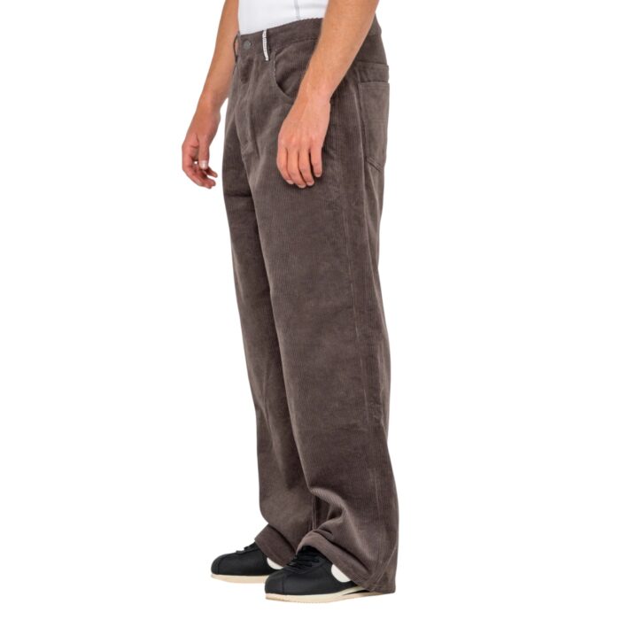 RUSTY BIG WALE CORDUROY PANT DARK CHOCOLATE - Image 3