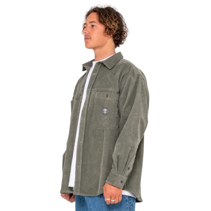RUSTY COBRA OVER SHIRT ARMY GREEN - Image 3