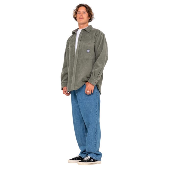 RUSTY COBRA OVER SHIRT ARMY GREEN - Image 4