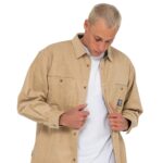 RUSTY COBRA OVER SHIRT FENNEL - Εικόνα 4