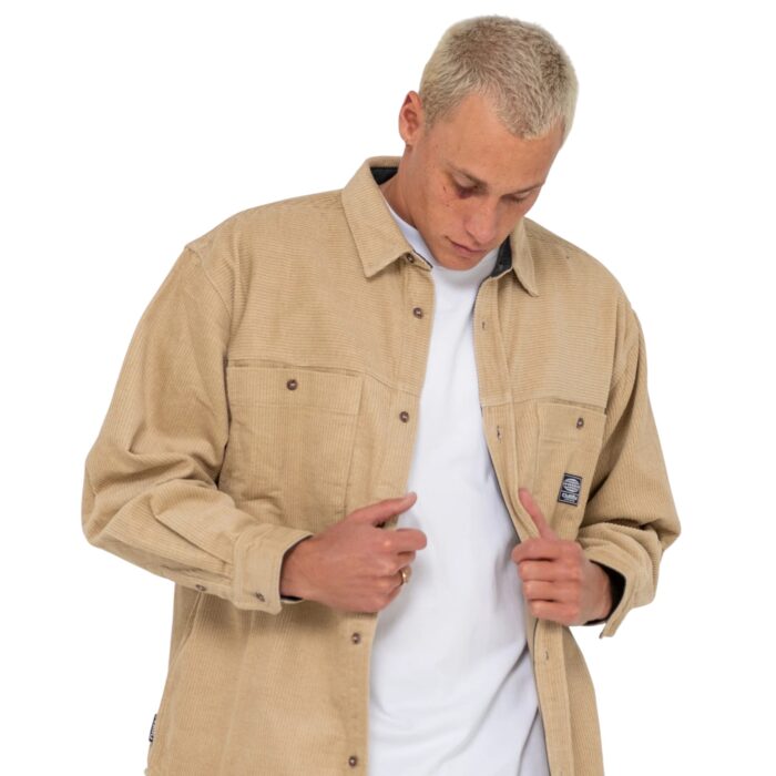 RUSTY COBRA OVER SHIRT FENNEL - Εικόνα 4