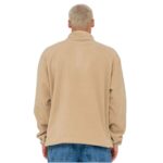 RUSTY CORE DIVISION POLAR FLEECE QUARTER ZIP ABBEY STONE - Image 2