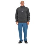 RUSTY CORE DIVISION POLAR FLEECE QUARTER ZIP COAL - Image 5