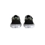 VANS KIDS OLD SKOOL V SHOES GLOW COSMIC CRUISERS BLACK - Image 4