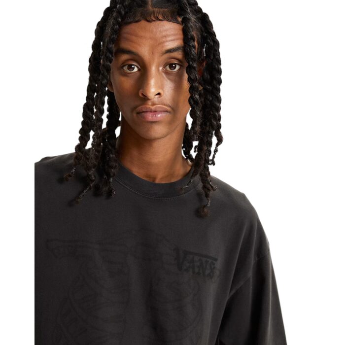 VANS MTE RIBCAGE REVERSIBLE T-SHIRT BLACK - Image 3