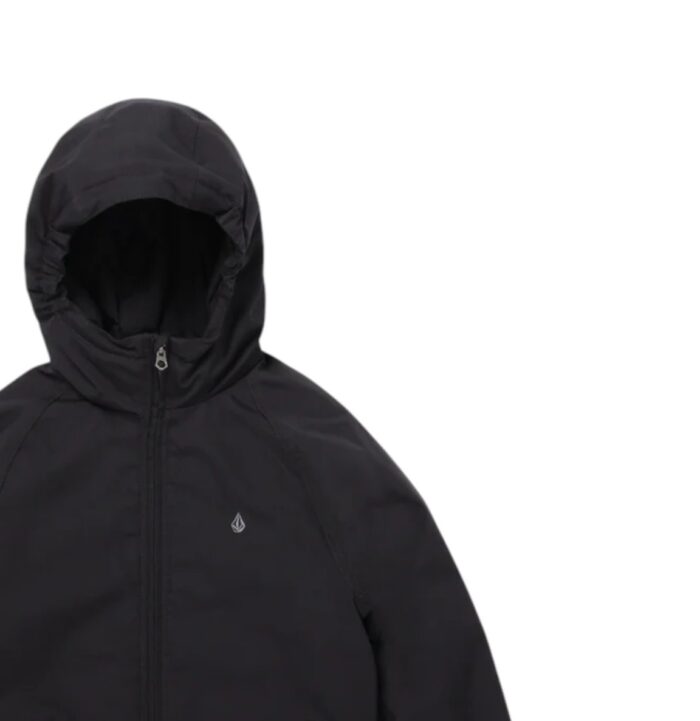 VOLCOM BOYS HERNAN 10K JACKET BLACK - Image 3