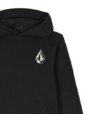 VOLCOM BOYS ICONIC STONE GID HOODIE BLACK - Image 3