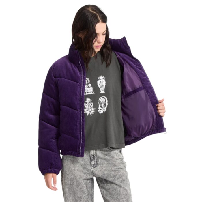 VOLCOM CORD N STONE PUFF JACKET ACAI - Image 4