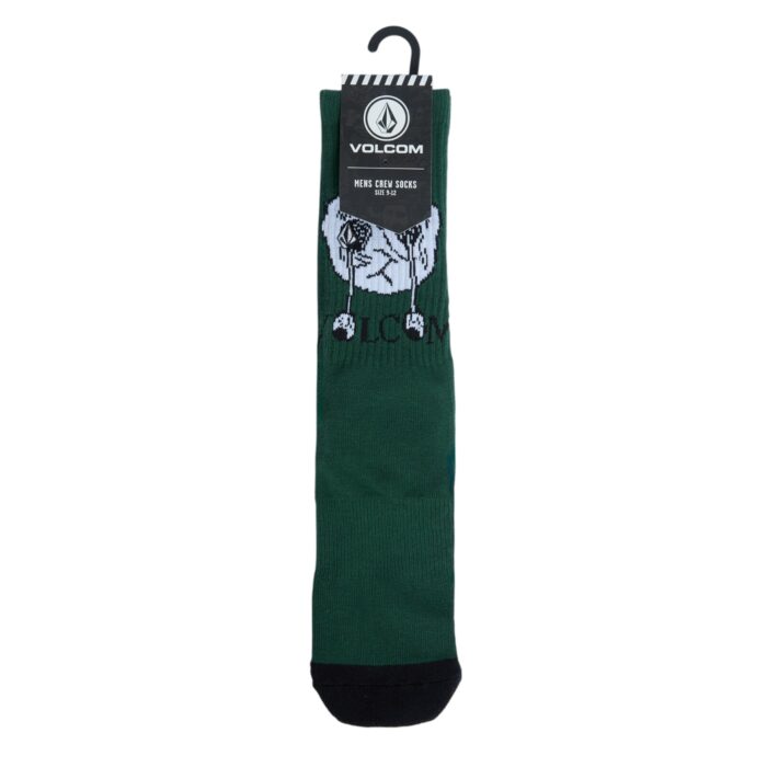 VOLCOM HEAVY TONE SOCKS VINEYARD GREEN - Image 4