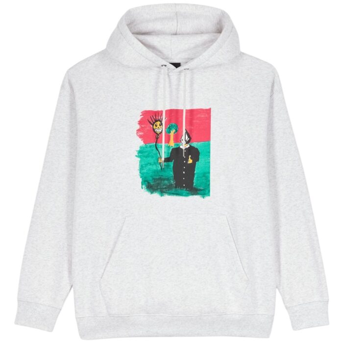 VOLCOM ISSAM HOODIE BONE HEATHER - Image 5