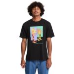VOLCOM LONGO CATS T-SHIRT BLACK