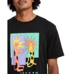 VOLCOM LONGO CATS T-SHIRT BLACK - Image 5