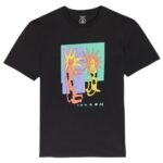 VOLCOM LONGO CATS T-SHIRT BLACK - Image 7