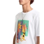 VOLCOM LONGO CATS T-SHIRT WHITE - Image 4