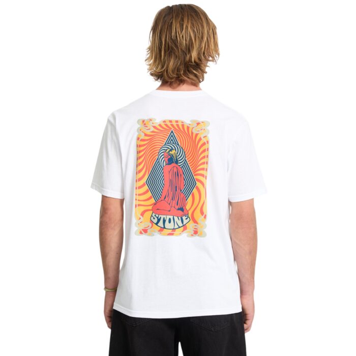 VOLCOM PSYCHBACK T-SHIRT WHITE - Image 2