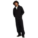 VOLCOM SINGLE STONE ZIP HOODIE BLACK - Image 5