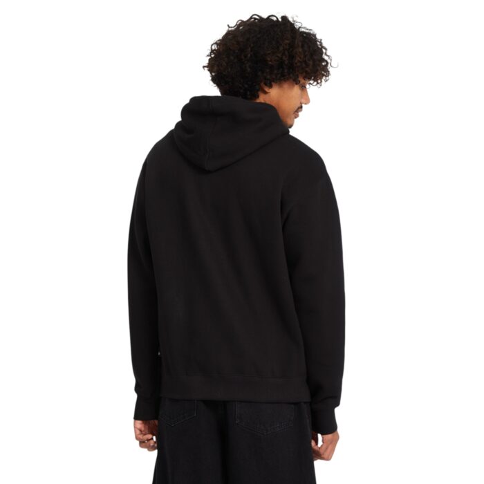 VOLCOM SINGLE STONE ZIP HOODIE BLACK - Image 2