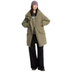 VOLCOM SLEEPI PUFF UP PARKA JACKET WINTERMOSS - Image 5