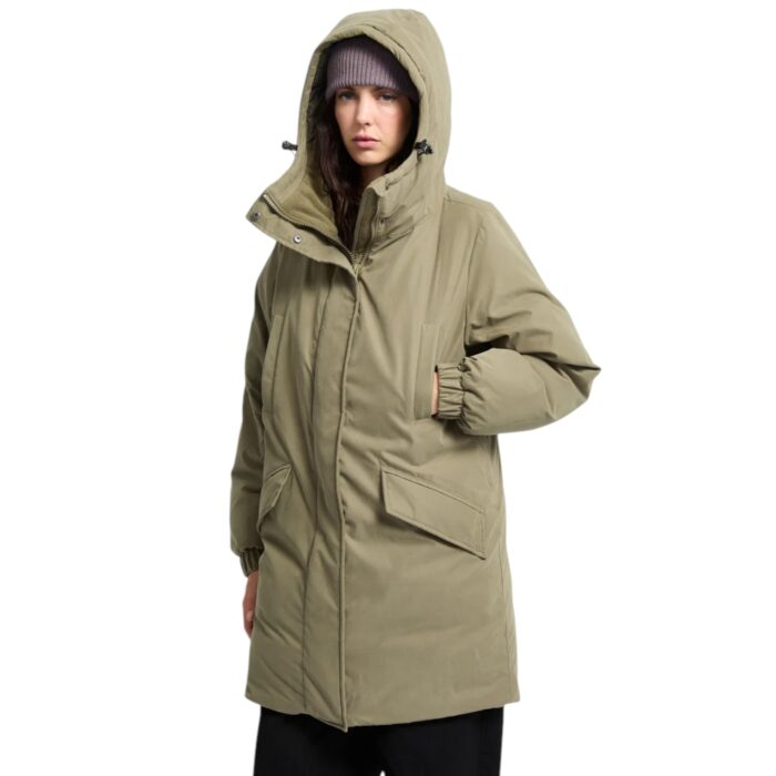 VOLCOM SLEEPI PUFF UP PARKA JACKET WINTERMOSS - Image 2