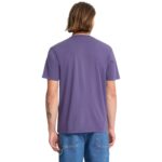VOLCOM SOLID STONE T-SHIRT DARK PURPLE - Image 2