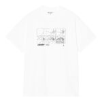 CARHARTT WIP THEORY AND PRACTICE T-SHIRT WHITE