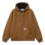 CARHARTT WIP ACTIVE JACKET HAMILTON BROWN RIGID