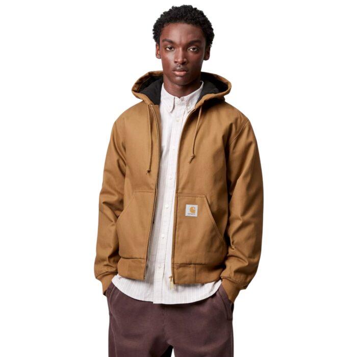 CARHARTT WIP ACTIVE JACKET HAMILTON BROWN RIGID - Image 4