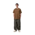 CARHARTT WIP AMERICAN SCRIPT T-SHIRT HAMILTON BROWN - Image 5