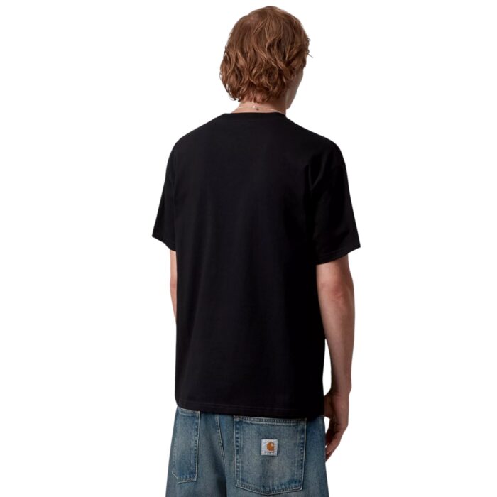 CARHARTT WIP BEAKER T-SHIRT BLACK - Image 4