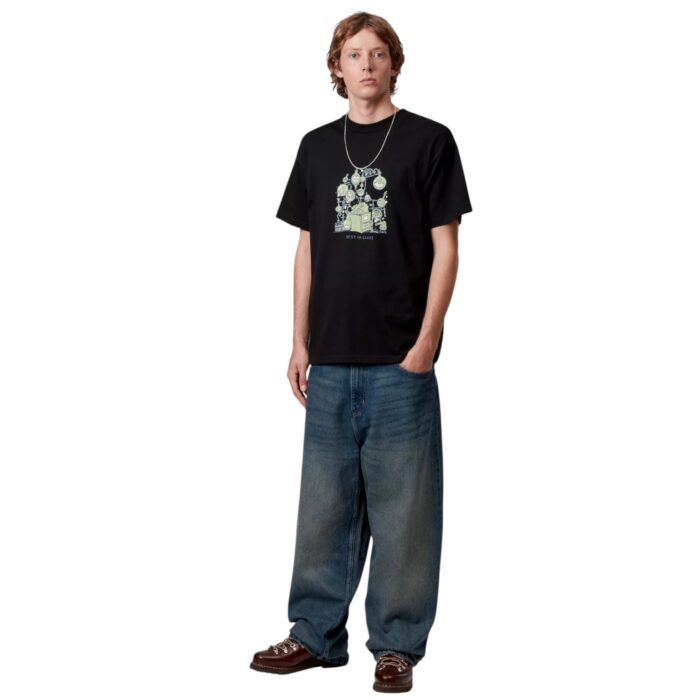 CARHARTT WIP BEAKER T-SHIRT BLACK - Image 5