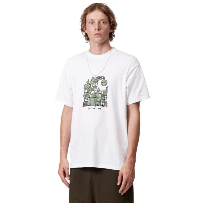 CARHARTT WIP BEAKER T-SHIRT WHITE - Image 3
