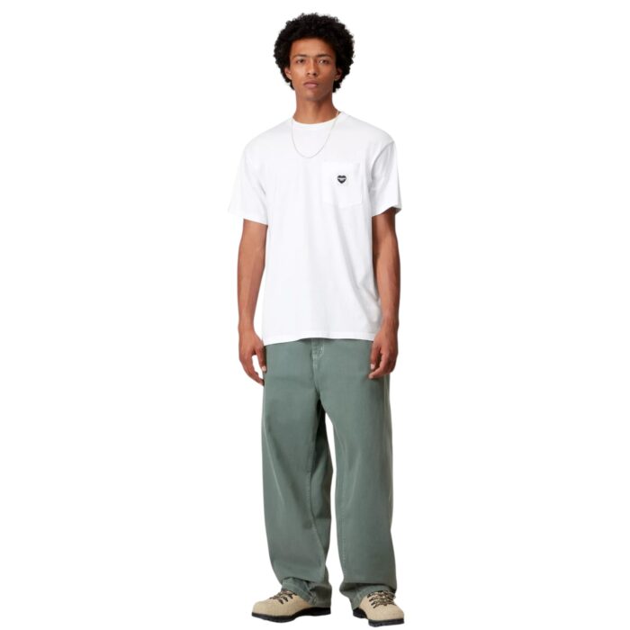CARHARTT WIP BRANDON PANT SILVER PINE STONE DYED - Image 4