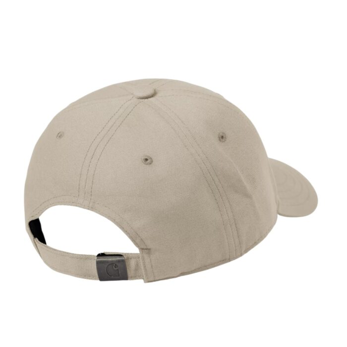 CARHARTT WIP CANVAS SCRIPT CAP FLEUR DE SEL WHITE - Image 2