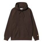 CARHARTT WIP CHASE HOODIE TOBACCO GOLD