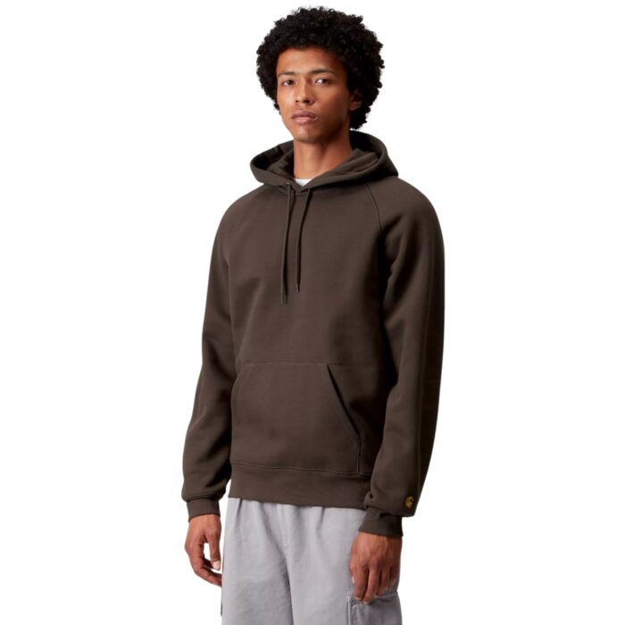 CARHARTT WIP CHASE HOODIE TOBACCO GOLD - Image 3