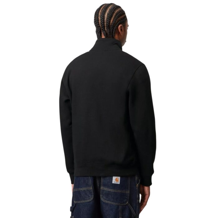 CARHARTT WIP CHASE NECK ZIP BLACK GOLD - Image 5