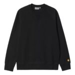 CARHARTT WIP CHASE SWEATSHIRT BLACK GOLD