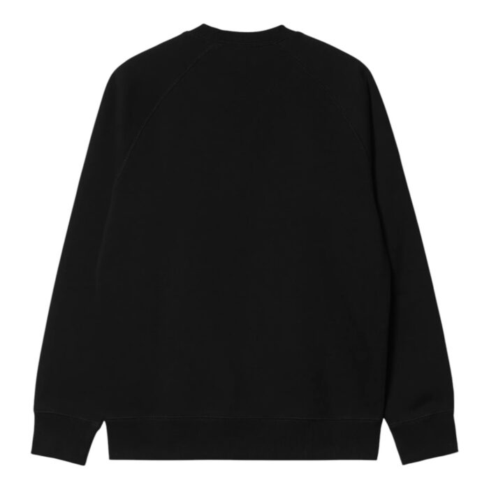 CARHARTT WIP CHASE SWEATSHIRT BLACK GOLD - Image 2