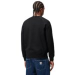 CARHARTT WIP CHASE SWEATSHIRT BLACK GOLD - Image 4